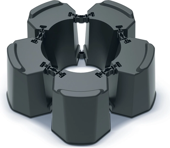 Modulært stativ til regnvandstønde, antracit