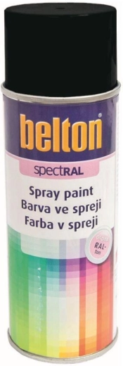 Spraymaling BELTON RAL 9005 sort halvblank 400 ml