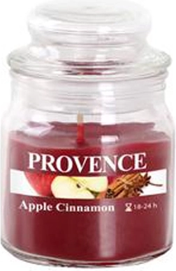 Duftlys i glas PROVENCE æble og kanel 24 timer