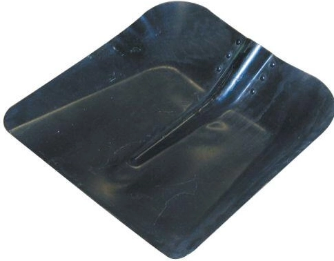 Stor kulskovl uden skaft, sort stål