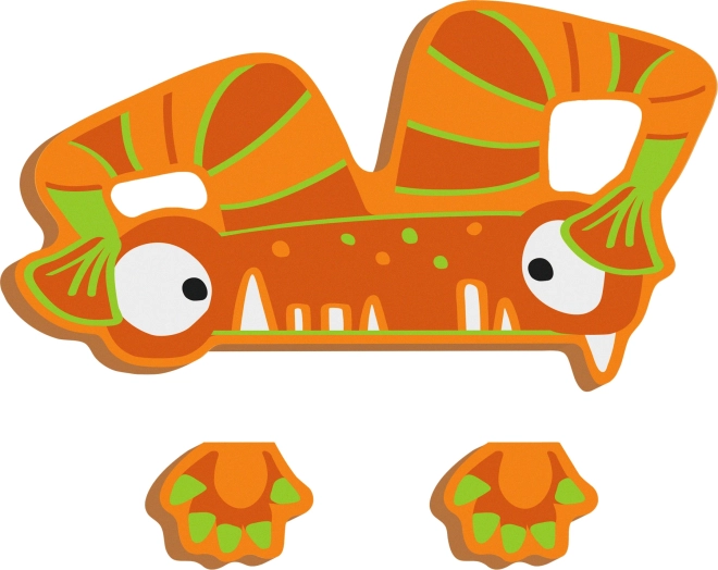 Lille fod ABC Monster