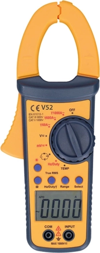 Solight professionelt tangmultimeter 10 mA–1000 A