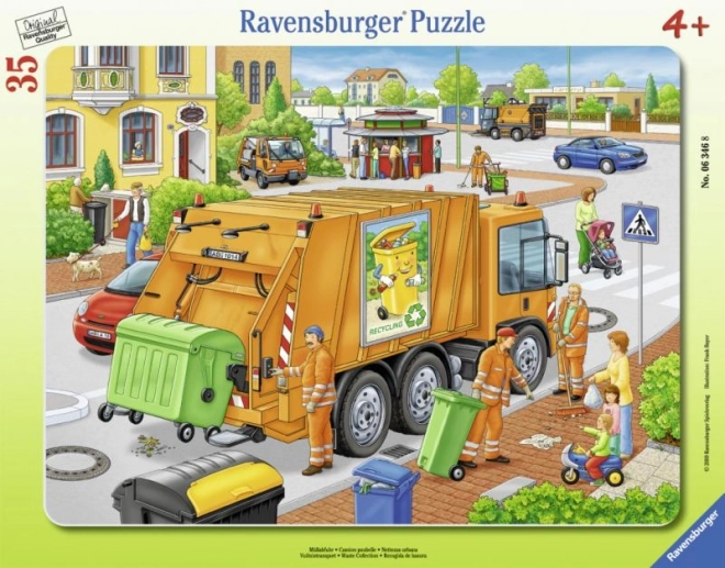 Ravensburger Puzzle Skraldemændene 35 brikker