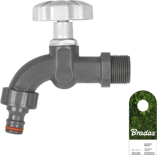 Hane med indvendigt gevind 3/4 til lynkobling WHITE LINE