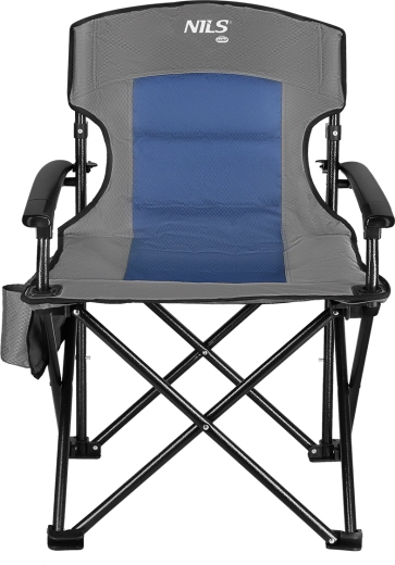 Sammenklappelig campingstol NILS Camp blå
