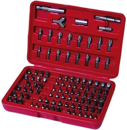 Sæt med bits 100 stk. FESTA S2 med magnetisk holder