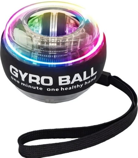 Gyroskopisk bold RENEW FORCE med automatisk start og LED-belysning