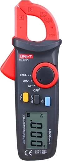 Uni-T mini digital tangamperemåler UT210A
