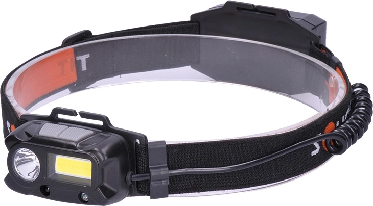 Solight genopladelig LED-pandelampe 3 W + COB, 150 + 60 lm, Li-Ion - 1 stk.