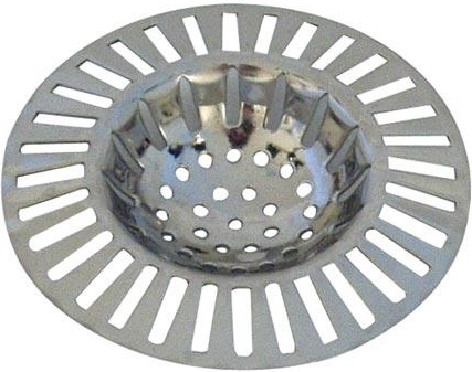 Rustfrit stål si til vask 7 cm