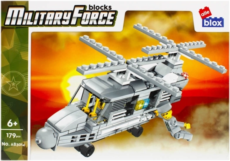 Byggesæt militærhelikopter