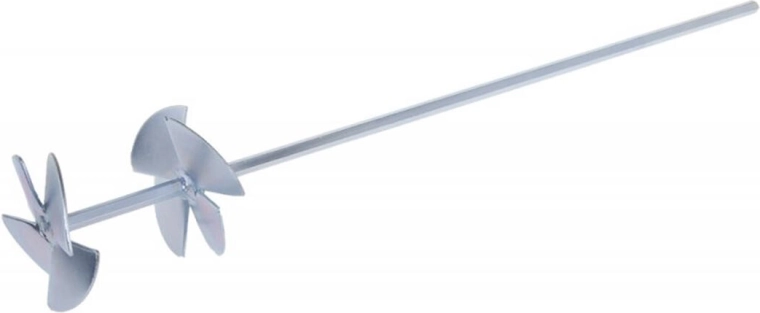 Omrører med ringformet propel 80 × 500 mm, galvaniseret