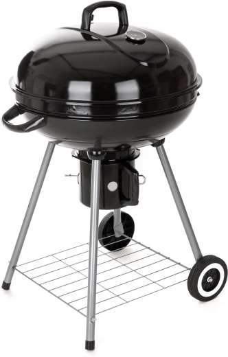 Have-kedelgrill Vermont 57 cm med låg og hjul