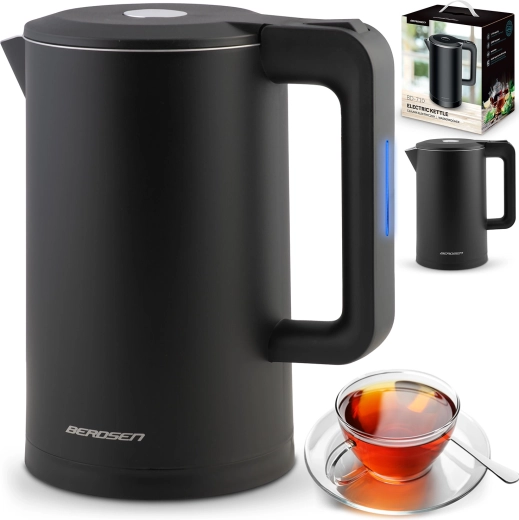 Elektrisk elkedel 1,7 l BERDSEN sort