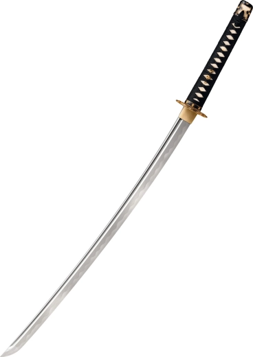 Cold Steel Tachi-katana i damaskusstål, 76,2 cm, lakeret træskede