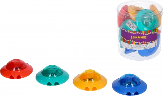 Blyantspidser til to blyanter med beholder, rund