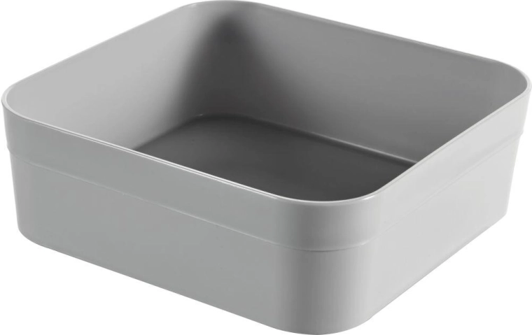Skuffeorganizer INFINITY 15 × 15 × 5 cm, grå