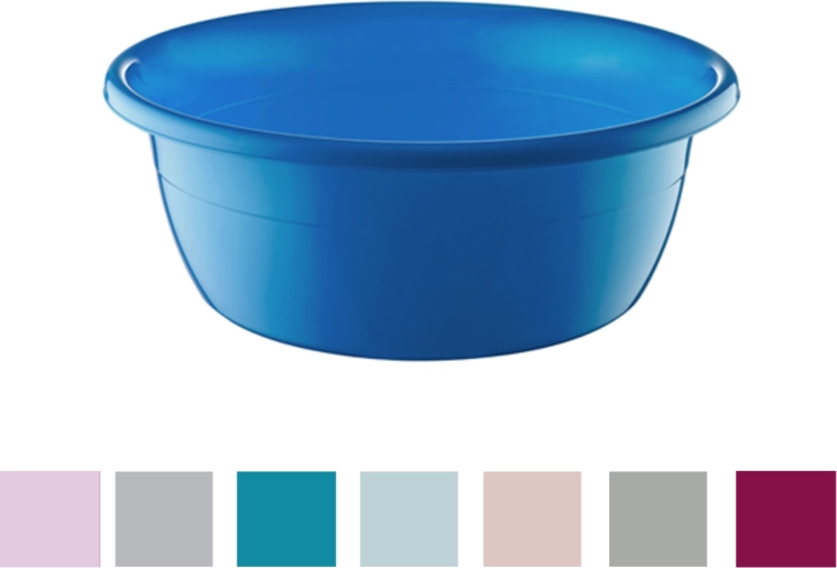 Rund skål FELIX 7 l transparent