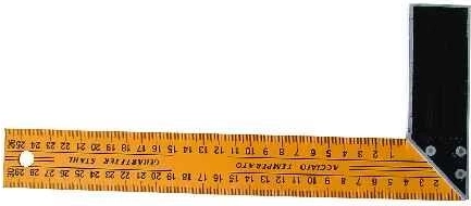 Tømrer-vinkel 300 mm