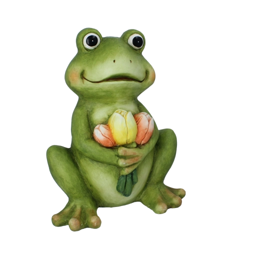 Havepynt frø med tulipaner