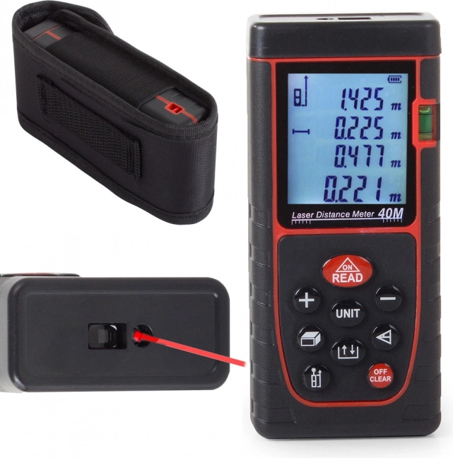 Digital laserafstandsmåler 40 m