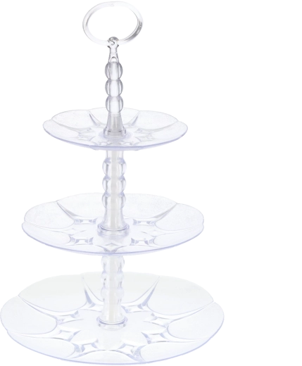 Trepoetaget plastiketagér GALICJA, gennemsigtig