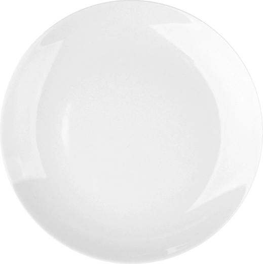Flad tallerken MariaPaula Moderna hvid 24 cm