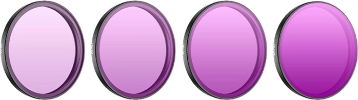 Sæt med ND-filtre til DJI Osmo Action 6 (ND8/16/32/64)