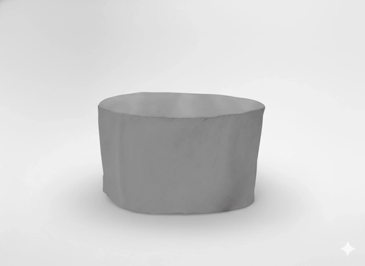 Beskyttelsesovertræk til havemøbler 160 × 90 cm grå