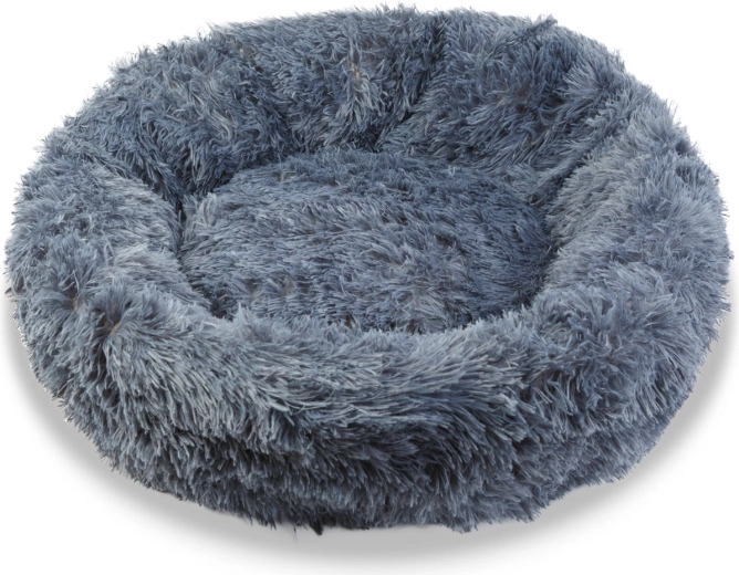 Rund hunde- og kattekurv 60 cm grå