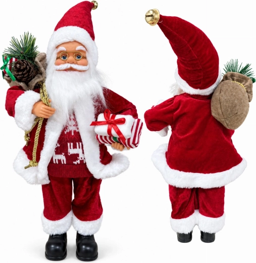 Skandinavisk julefigur af Santa Claus 60 cm