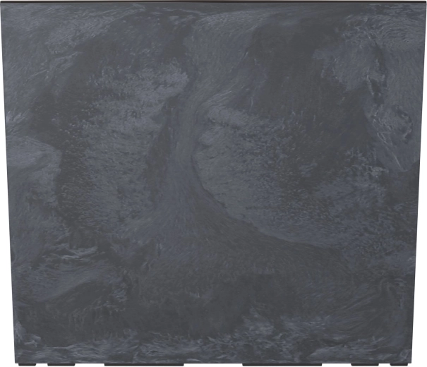 Altankasse URBI Case Beton Effekt T med indsats 58 cm, antracit