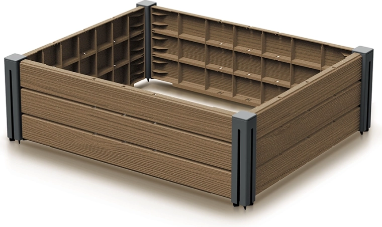 Hævet bed i plast Naturo ECO 75,6 cm BASE PLANT