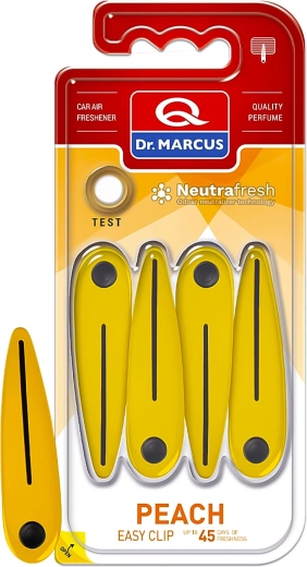 Dr. Marcus Easy Clip Peach luftfrisker til bilen
