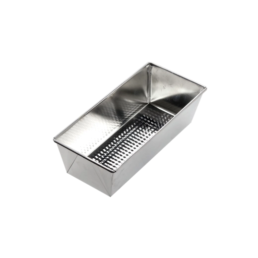 Bageform i blik med præget bund 25 × 11 × 7,5 cm