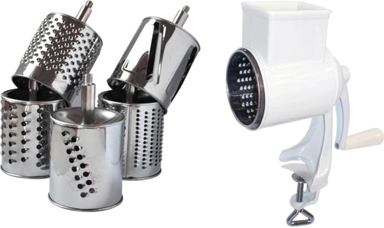 Universal kværn TORO med 5 riveindsatse