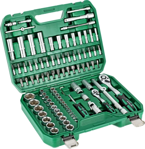 STALCO topnøglesæt 1/2" + 1/4" (94 dele)