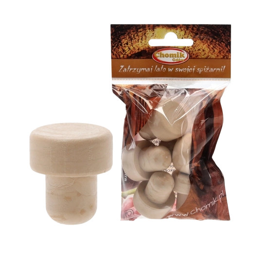 Syntetiske propper D18 til flasker – sæt med 5 stk.