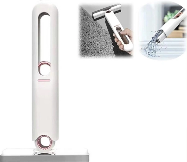 Mini Mop med Vridning til Rengøring af Vinduer og Hylder