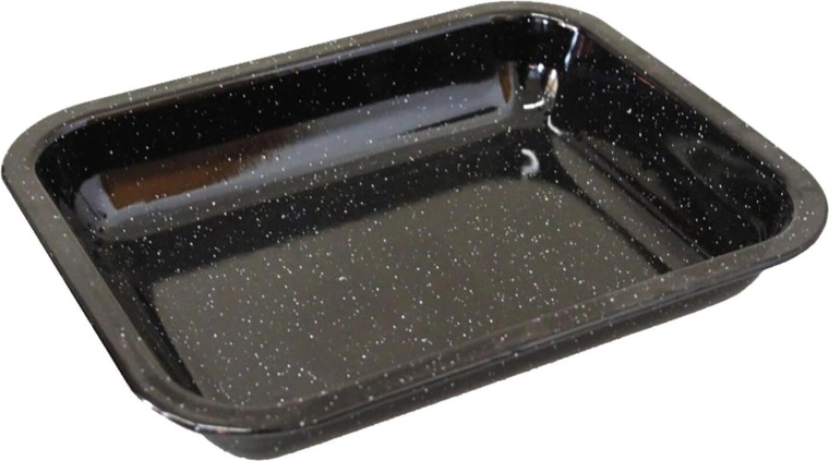 Emaljeret bageplade 29 × 23 × 5 cm