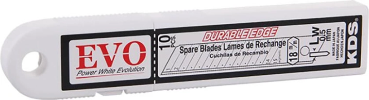 Reserveknækblade 18 mm LB10 - 10 stk.