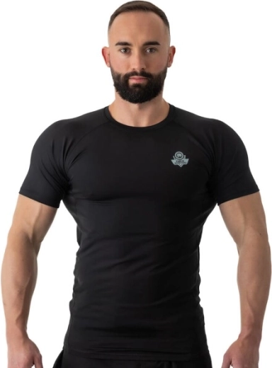 Herre kompressions-rashguard DBX BUSHIDO RS Black