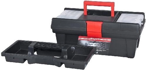 Værktøjskasse 12" STUFF PROFI 315 × 180 × 140 mm