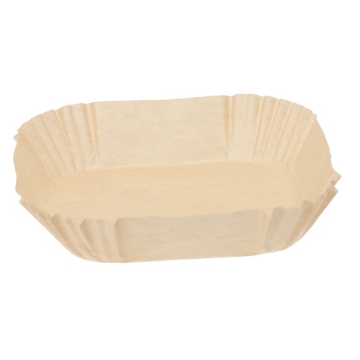 Papirindsatser til airfryer, kvadratiske 16 × 4,5 cm, 50 stk.