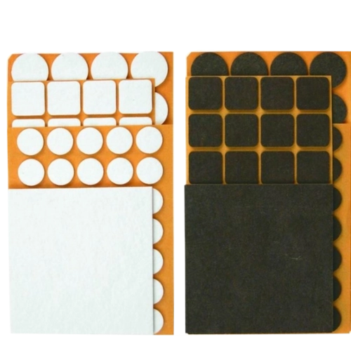 Selvklæbende filtunderlag til møbler til beskyttelse af gulve