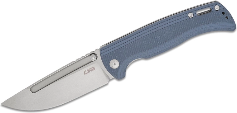 Foldekniv CJRB Resource 10,6 cm, stonewash, grå G10