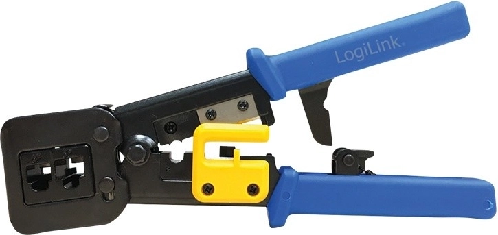 LogiLink crimptang til RJ11/RJ12/RJ45 (EZ) med skralde og skærer