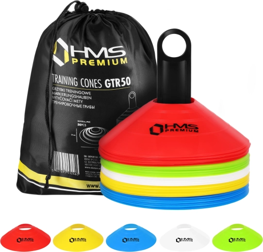 Markeringskegler HMS PREMIUM, 50 stk.