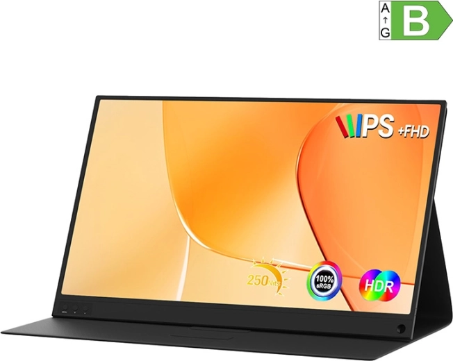 Zeuslap P15AT bærbar touchskærm 15,6" Full HD IPS-monitor