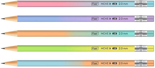 Mekanisk grafitblyant Concorde Move 2 mm, assorterede farver